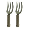 thumbnail image 2 of 2025 2pcs Gardening Tool Fork Planting Small Hand Rake Weeder For Flower Vegetable, 2 of 3