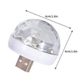 thumbnail image 3 of VBXOAE Voice-Controlled LED Decorative Lights for Car and Indoor Use-Mini Music Lights with Easy Installation,White, 3 of 7