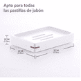 thumbnail image 2 of Jabonera Desmontable Para Fácil Limpieza- Set De 2 Piezas, 2 of 5