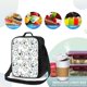 thumbnail image 4 of Balery Bicycle Caja de Almuerzo y Bolsa de Almuerzo para Hombres y Mujeres, Bolsa de Almuerzo Reutilizable con Gran Capacidad, Bolsa de Almuerzo Aislada, 4 of 7