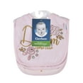 thumbnail image 4 of Gerber Baby Girl Terry Bibs, 3 (One Size), 4 of 7