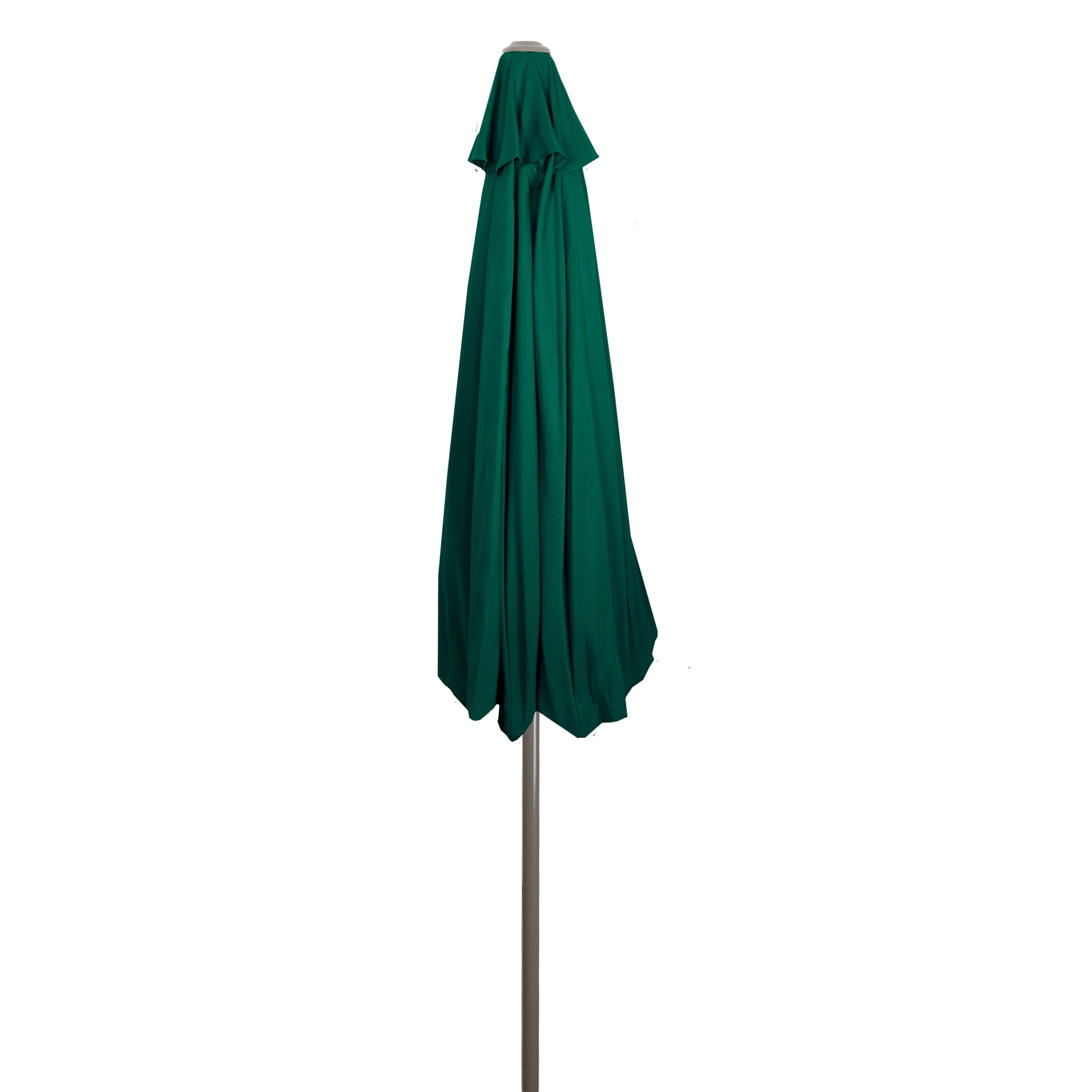 Northlight 9ft Outdoor Patio Market Umbrella with Hand Crank and Tilt, Hunter Green