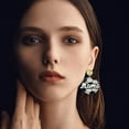 thumbnail image 4 of Boucles d'Oreilles pour Femmes "Trendy Dangle Boucles d'Oreilles Mode Design avant Indispensable pour Femmes Modernes pour Fêtes!", 4 of 4