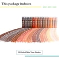 thumbnail image 5 of Kwik Stix Solid Tempera Paint Sticks, 14 Count, Global Skin Tone Colors, Washable, Quick-Drying, Non-Toxic, 5 of 9