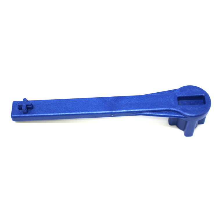 Gas and Bung Wrench Non Sparking Solid Drum Bung Nut Wrench (BLUE