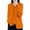 Orange, variant on Women's Hoodie Solid Color Full Zip Dual Zip Drawstring Oversized Loose Knit Cardigan Jacket for Casual Outfits