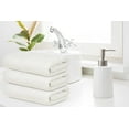 thumbnail image 4 of Toallas de baño ZUPERIA Classic, 100% algodón, 24 x 48 cm, 12 unidades, color blanco, 4 of 8