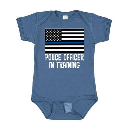 

Inktastic Police Officer in Training Gift Baby Boy or Baby Girl Bodysuit