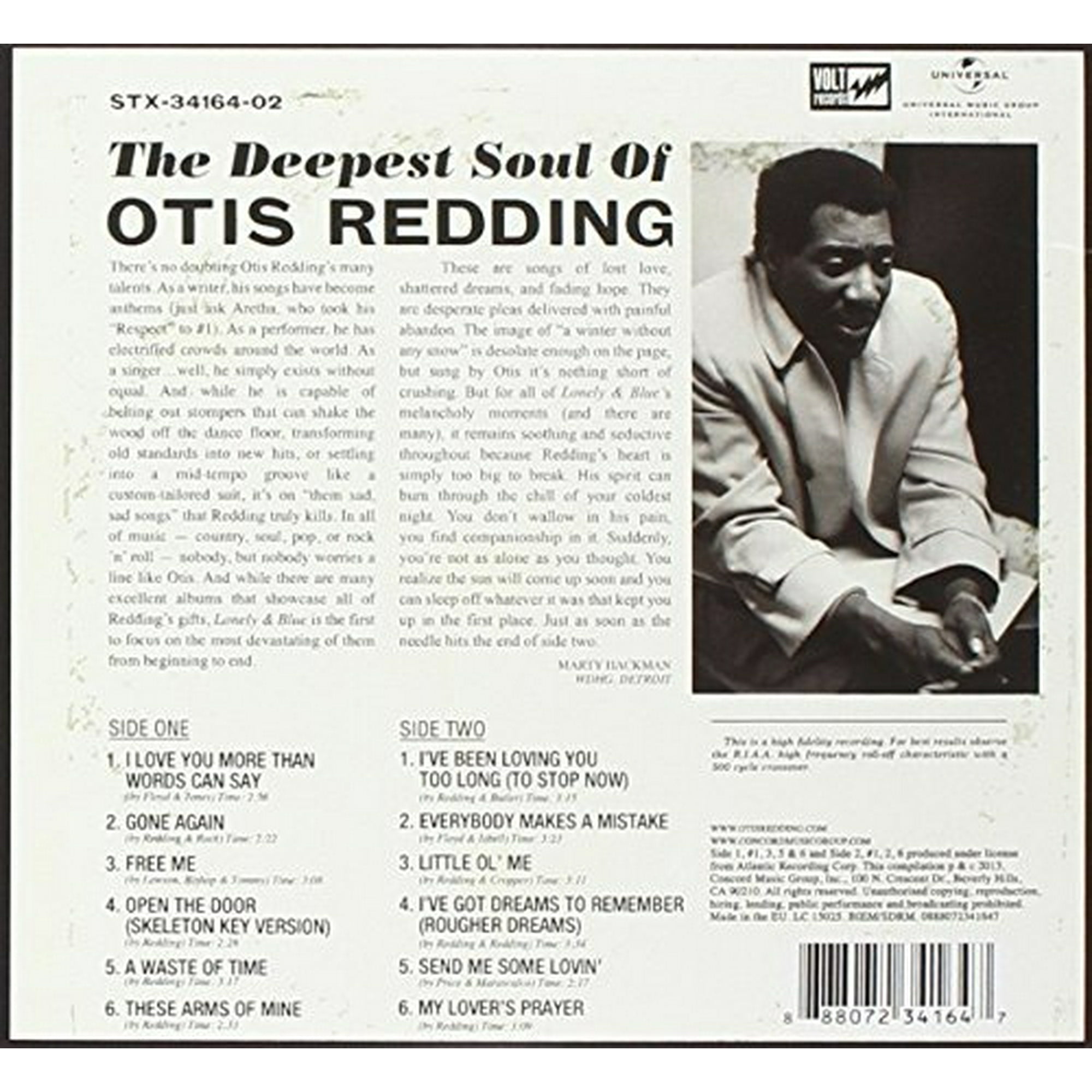 One time label for otis redding crossword