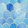 thumbnail image 4 of FREEAMG Colorful Scales Shower Curtain Waterproof Washable Shower Bath Curtain 60x72 Inch Bathroom Decoration Fabric Shower Curtains with 12 Hooks, 4 of 6