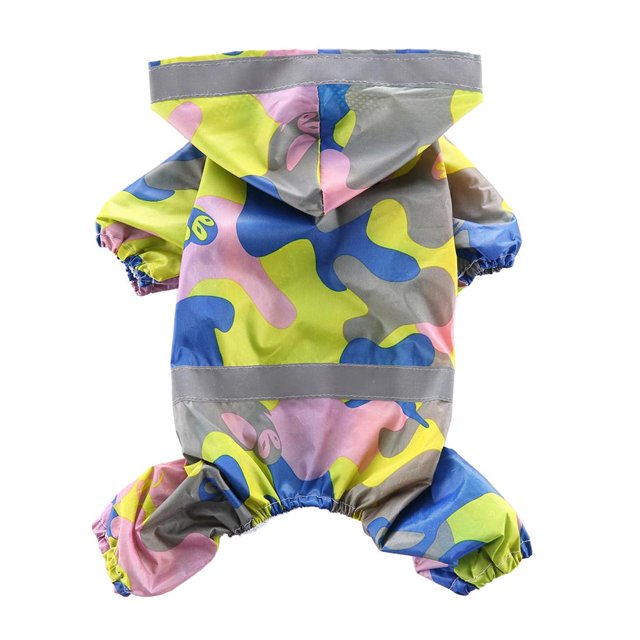Ropa Chaqueta impermeable para perros a grandes - fluorescente-L Verde fluorescente-L Gloria Impermeable para mascotas