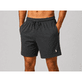 thumbnail image 4 of Men’s Lounge Pajama Shorts Lightweight Cotton Drawstring Sleep Shorts with Pockets - 1-Pack, 4 of 8