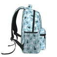 thumbnail image 3 of Balery Black White Gray Rabbit Mochila Escolar Impresa, Mochila Ligera para Viajes Casual, Mochila Duradera y Cómoda Multifuncional, Mochila para Laptop-One Size, 3 of 5