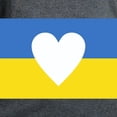 thumbnail image 3 of CafePress - Ukraine Heart T Shirt - Women's Traditional Fit Dark T-Shirt, 3 of 4