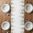 thumbnail image 4 of Table Runner 72 Inches Long for Kitchen Dining, Red Poppy Dresser Scarf Farmhouse, Dining Table Decorations for Wedding/Parties, Spring Farmhouse Country Flower Leaf Plant 16 x 72 In, 4 of 8