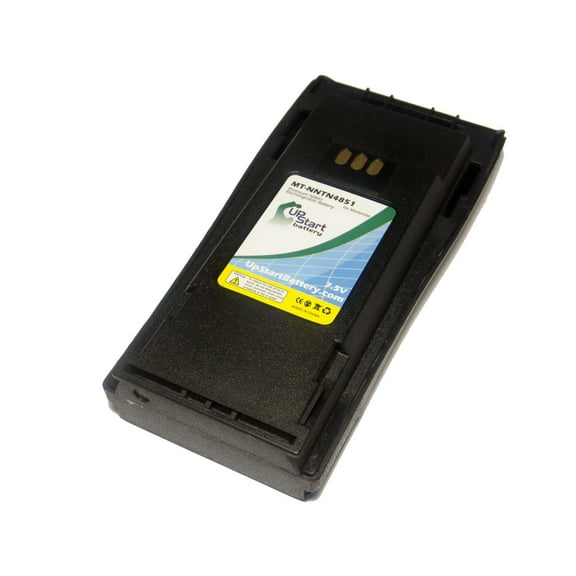 UpStart Battery Motorola CP040 Battery - Replacement for Motorola NNTN4851A Two-Way Radio Battery (1600mAh, 7.5V, NI-MH)