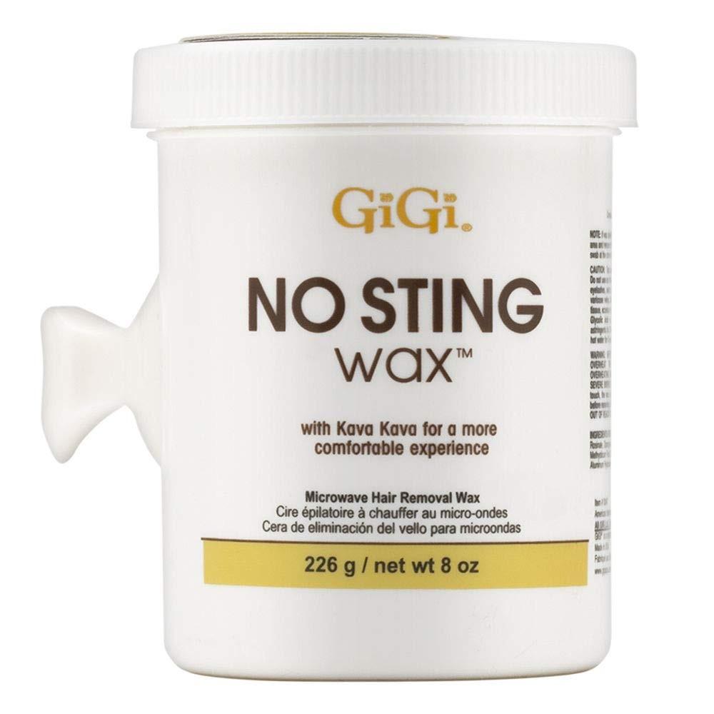 GiGi No Sting Wax with Kava Kava Microwave Hair Removal Wax 8 Oz.,2