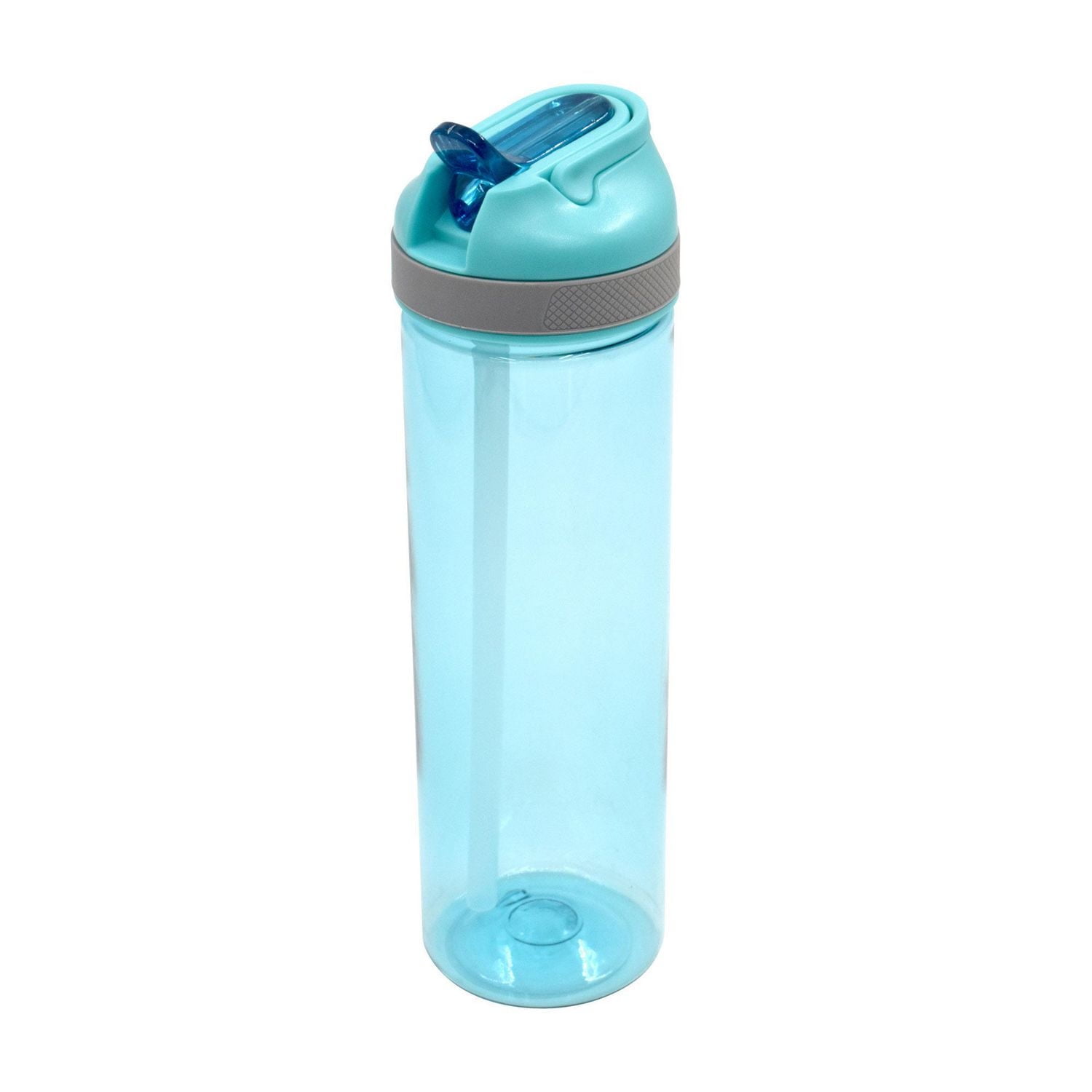 Mainstays Plastic Water Bottle Aqua