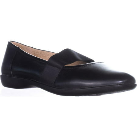 Naturalizer - Womens naturalizer Fia Strapped Flats, Black Leather ...