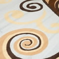 thumbnail image 2 of HomeRoots 368798 33 x 39 in. Blue Polypropyelene Accent Rug, 2 of 2