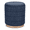 Dark Blue, variant on Aria Home Tessa Round Linen Storage Ottoman, 17 Inch Upholstered Footrest with Hidden Storage, Extra Seating for Living Room and Bedroom, Beige