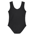 thumbnail image 6 of Girls UPF 50+ One-Piece Ruffle Front Swimsuit | Black, 6 of 6