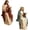Mary & Jesus, variant on Blessed Virgin Mary Reading Statue, Religious Bookshelf Sculpture for Desk Shelf, Catholic Home Office Decor, Mother Mary Figurine Gift
