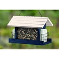 thumbnail image 2 of Warren Distribution 208970 12 in. Wood Bird Feeder, Blue, 2 of 3