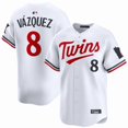 thumbnail image 1 of Camiseta clásica de béisbol local de Christian Vázquez, Minnesota Twins, blanca, con número de estrella bordado-XXL, 1 of 2
