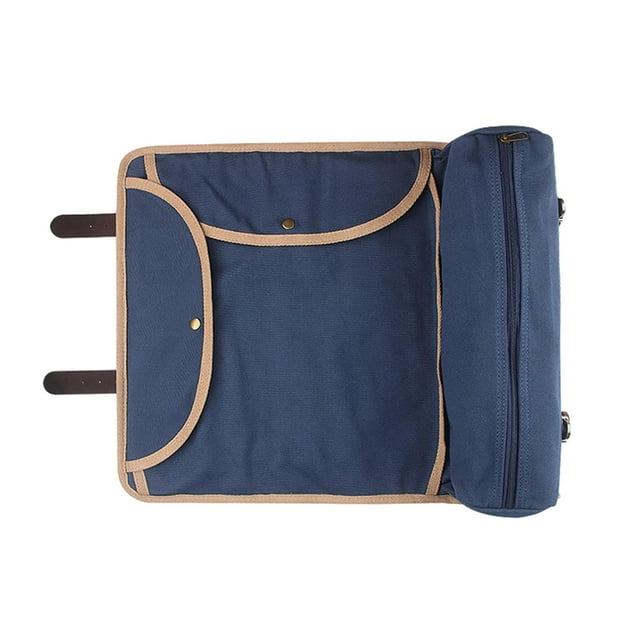 Sac de Barman Rouleau de Vaisselle de Bar Sac Outils de Barman Sac de Barman Rouleau Rouleau Sac de Barman Cadeau de Barman Maison Préparation de Cocktails Bleu