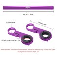 thumbnail image 2 of BLEEUS 30cm Handlebar Extended Bracket Waterproof Accessories Cycling Essentials (Purple), 2 of 10