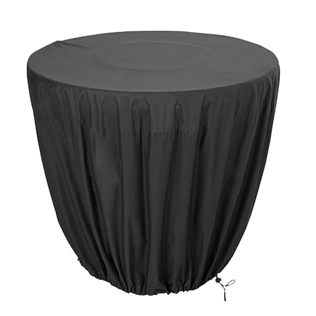 210D Fabric Bird Bath Cover Windproof Drawstring Garden Statue Protector All Season Heavy Duty Protective Cover For Winter