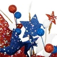 thumbnail image 6 of Northlight Stars and Stripes Glittered Patriotic Artificial Twig Wreath - 24", 6 of 9