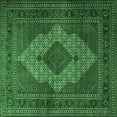thumbnail image 1 of Ahgly Company Indoor Square Persian Emerald Green Traditional Area Rugs, 5' Square, 1 of 4
