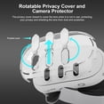 thumbnail image 3 of VR Protection Set for Meta Quest 3 - Dustproof Helmet Storage Cover and Silicone Protective Covers for Game Controllers, 3 of 8