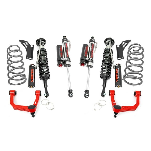 Rough Country 3" Vertex Suspension Lift Kit for 10-24 4-Runner 4WD - 76650RED