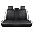 thumbnail image 4 of Car Seat Cover Full Set for Toyota Corolla 1994-2019,Seat Covers for Cars,Automotive Seat Covers for SUV(Black&White), 4 of 6