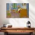 thumbnail image 2 of Elephant Stock Bedroom In Arles Wall Art - Horizontal Canvas Wall Art - Living Room Wall Decor - Architecture Canvas - Orange And Beige Decor By Vincent Van Gogh - 24" x 16", 2 of 8
