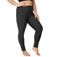 thumbnail image 3 of Sociala Womens Plus Size High Waisted Swim Pants Sporty Swimming Leggings UPF 50+ Swimsuit Bottoms, 3 of 5