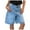BU3, variant on Bermuda Ripped Jeans Shorts for Women Trendy 2025 Denim Casual Loose Wide Leg Long Summer Stretch Denim Summer Flowy Shorts with Pockets S-XL