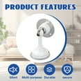 thumbnail image 4 of TALENO Door Stoppers for Bottom of Door,Wear-Resistant and Corrosion-Resistant Magnetic Door Stopper,Matching Film and Screws Door Stopper,white, 4 of 7