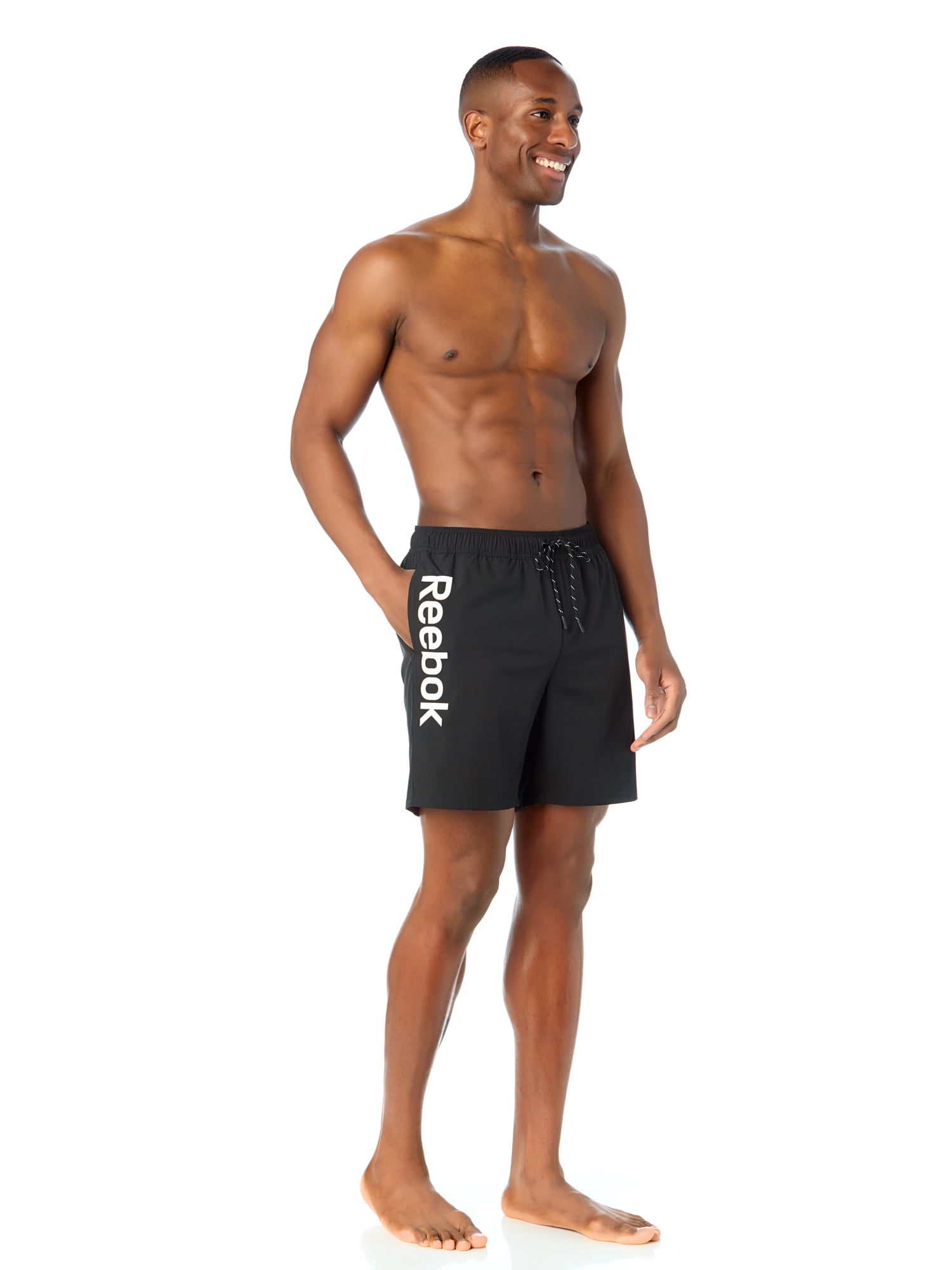 Men's & Big Men's Reebok Swim Trunks, 7" Inseam, Sizes S-3XL