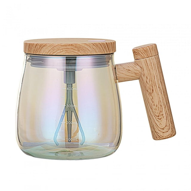 Vaso mezclador eléctrico, taza de café con agitación automática, 400 ml, ligero y de alta velocidad Vistoso
