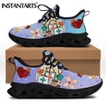 thumbnail image 1 of Zapatos de enfermera con degradado para mujer, diseño de marca premium, zapatillas de fisioterapia, antideslizantes, planos, calzado de playa para mujer, 1 of 6