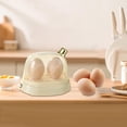 thumbnail image 1 of Hervidor de huevos, huevo cocido, enchufe estadounidense, reutilizable, izador de huevos al , hervidor de huevos para cocinar en la oficina, olla de verduras para el hogar, 1 of 8