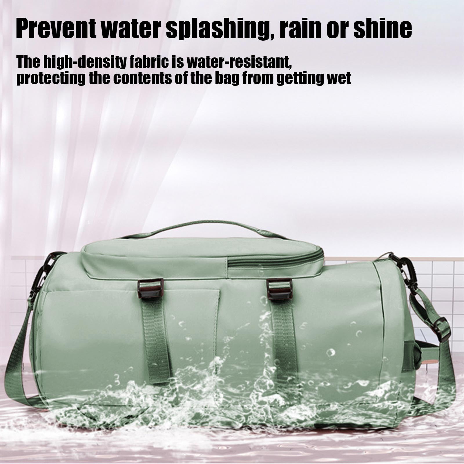 Gym Bag for Men and Women Sports Duffle Bag Travel Backpack Weekender Overnight Bag with Shoes Compartment and Wet Pocket