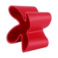 thumbnail image 4 of Caja de escritorio de trébol de la suerte de plástico creativo, soporte de almacenamiento remoto para teléfono móvil para oficina y hogar (rojo), 4 of 6