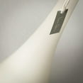 thumbnail image 2 of 14" Vance Kitira Christmas Tall White Trumpet Candle, 2 of 3
