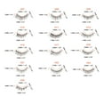 thumbnail image 3 of Unique Bargains 7 Pairs Thick 5D False Eyelashes for Wedding Event Black, 3 of 5