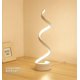 thumbnail image 1 of Led Spiral Bedside Lamp 12w Warm White Eye Protection Brightness, Led Table Lamp/decorative Lighting For Bedroom Living Room (white) [energy Class A], 1 of 5